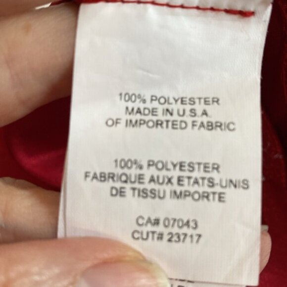 Satin RED Cowl Neck Slip Midi Dress - Picture 7 of 8